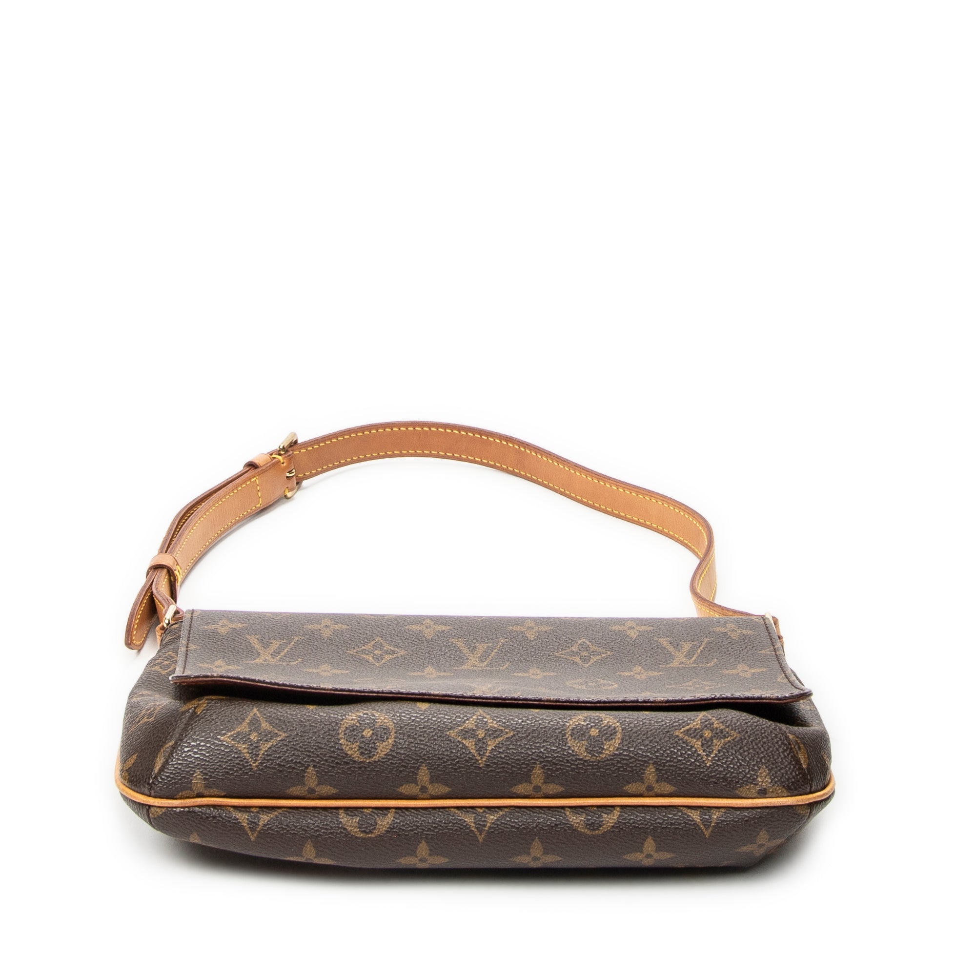 Sac Bandoulière Musette Tango Monogramme Marron