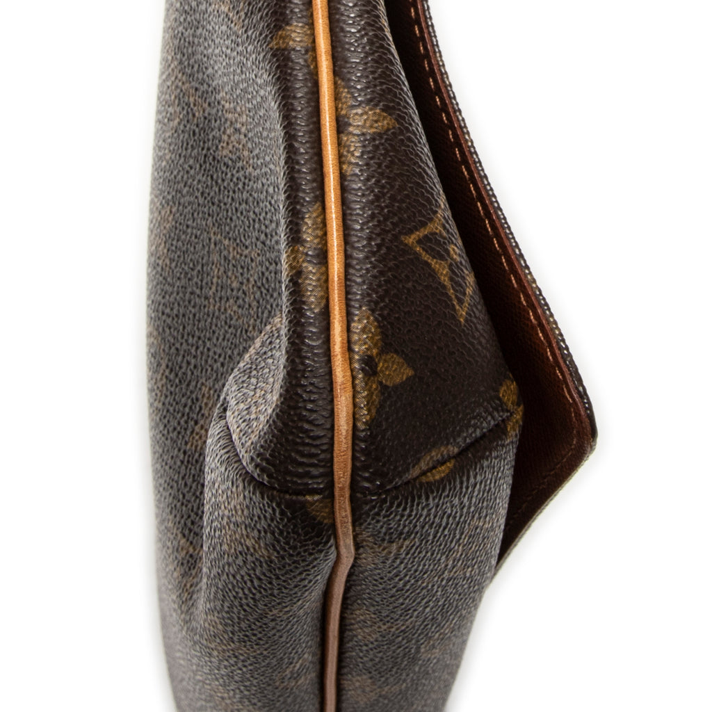 Sac Bandoulière Musette Tango Monogramme Marron