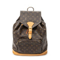 Backpack Montsouris GM Brown Monogram Canvas