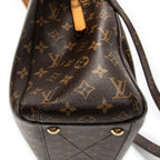 Shoulder Bag Montaigne MM Brown Monogram Canvas