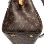 Shoulder Bag Montaigne MM Brown Monogram Canvas