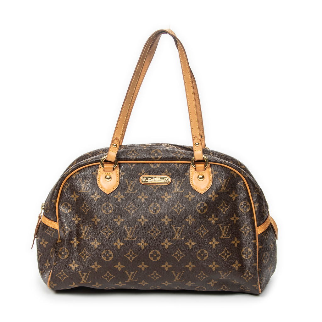 Shoulder Bag Montorgueil PM Brown Monogram Canvas