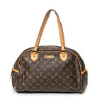 Shoulder Bag Montorgueil PM Brown Monogram Canvas
