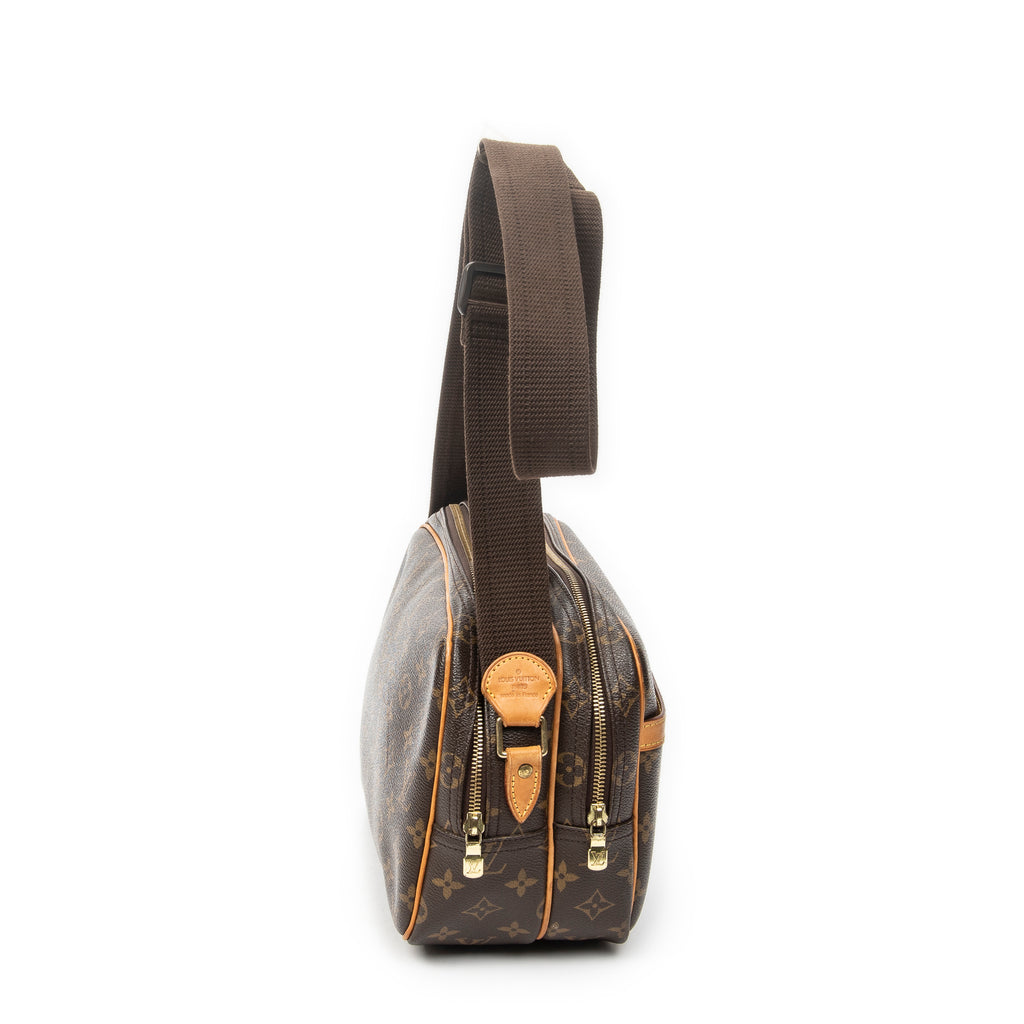 Shoulder Bag Reporter PM Brown Monogram Canvas