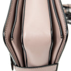 Shoulder Bag Mini Runway Pink Intrecciato Leather