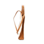 Shoulder Bag Vertical Cabas Tote Ivory Logo Print Canvas