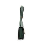 Shoulder Bag Medium Classic Box Crossbody Green Smooth Calfskin Leather