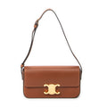 Shoulder Bag Claude Tan Calfskin Leather