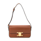Shoulder Bag Claude Tan Calfskin Leather