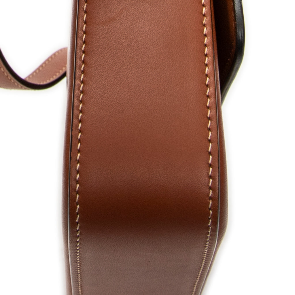 Shoulder Bag Claude Tan Calfskin Leather