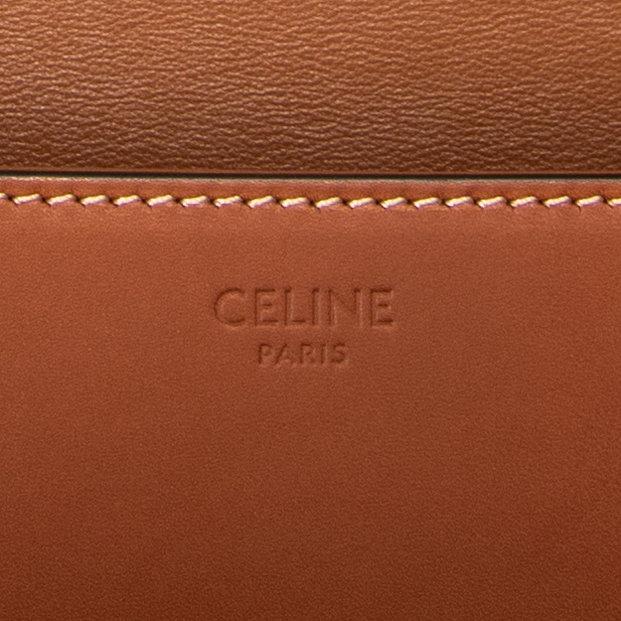Shoulder Bag Claude Tan Calfskin Leather