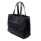 Shoulder Bag New Travel Line Shopping Tote Black Travel Line Nylon Canvas