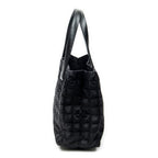 Shoulder Bag New Travel Line Shopping Tote Black Travel Line Nylon Canvas