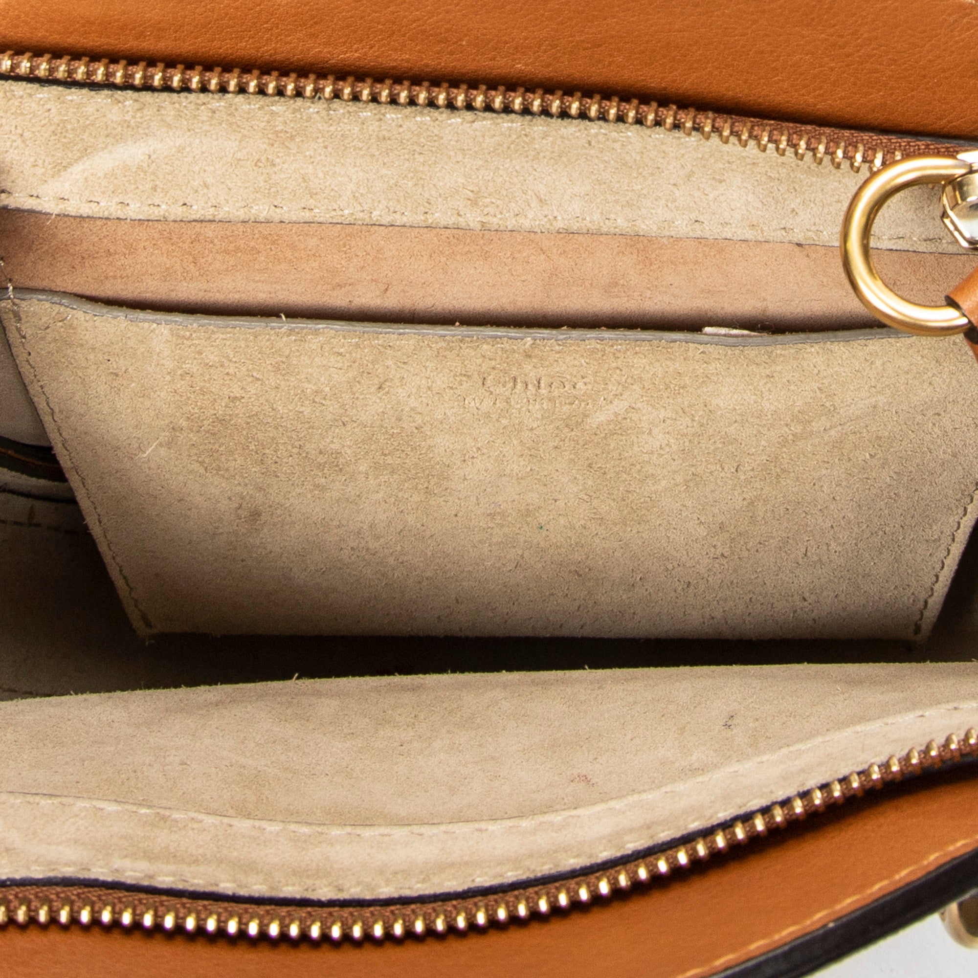 Shoulder Bag Small Pixie Crossbody Tan Suede Leather