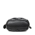 Shoulder Bag Sukey Top Handle Black Guccissima Leather