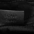 Shoulder Bag Sukey Top Handle Black Guccissima Leather