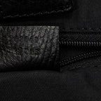 Shoulder Bag Abbey Convertible Tote Black Monogrammed Nylon Canvas