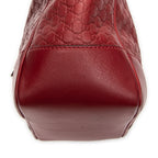 Shoulder Bag Small Bree Tote Red Microguccissima Leather
