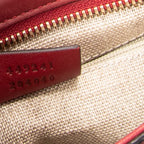 Shoulder Bag Small Bree Tote Red Microguccissima Leather