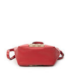 Shoulder Bag Small Bree Tote Red Monogrammed Canvas