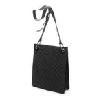 Shoulder Bag Vertical Eclipse Black Monogrammed Canvas