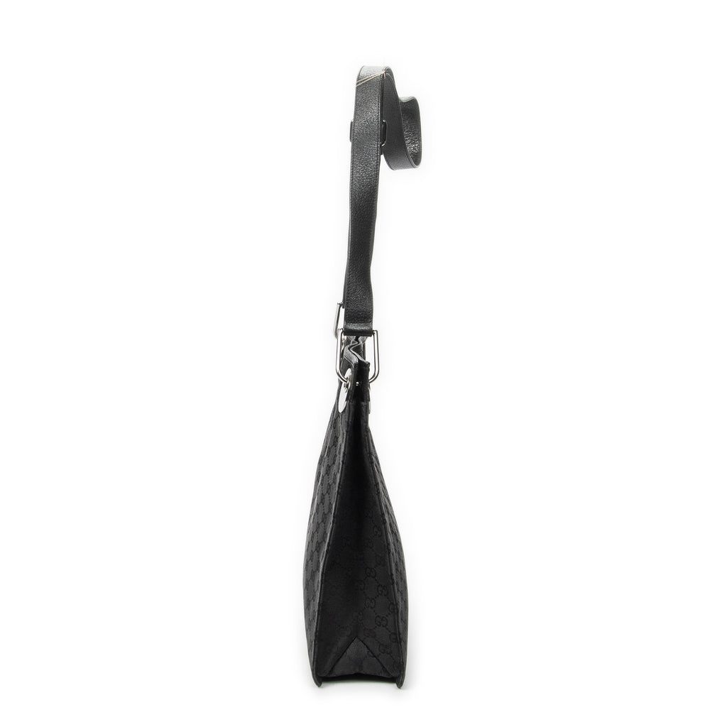 Shoulder Bag Vertical Eclipse Black Monogrammed Canvas