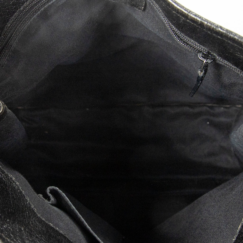 Shoulder Bag Vertical Eclipse Black Monogrammed Canvas