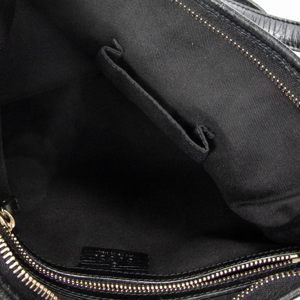 Shoulder Bag Web Jolicoeur Crossbody Black Monogrammed Canvas
