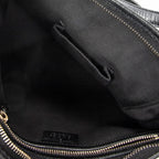 Shoulder Bag Web Jolicoeur Crossbody Black Monogrammed Canvas