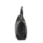 Shoulder Bag Large Abbey D-Ring Tote Black Guccissima Leather