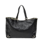 Shoulder Bag Large Abbey D-Ring Tote Black Guccissima Leather