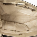Shoulder Bag Web Mayfair Tote Ivory Monogrammed Canvas