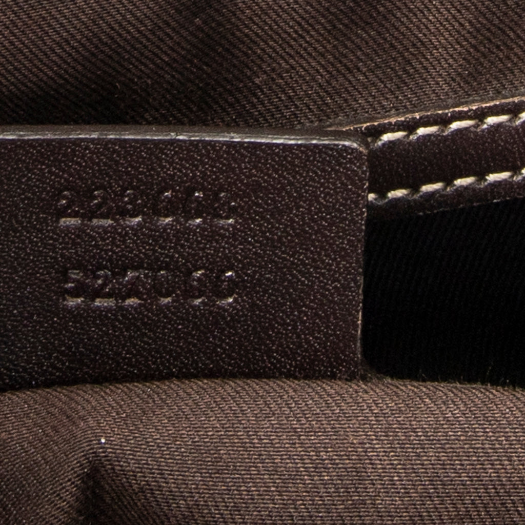 Shoulder Bag Vertical Joy Tote Dark Brown Supreme Coated Canvas