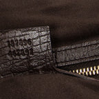 Shoulder Bag Small Web Jolicoeur Tote Dark Brown Monogrammed Canvas