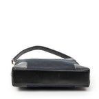Shoulder Bag Shoulder Hobo Black Monogrammed Canvas