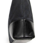 Shoulder Bag Shoulder Hobo Black Monogrammed Canvas
