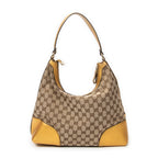 Shoulder Bag Medium Lovely Heart Hobo Yellow Monogrammed Canvas