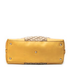 Shoulder Bag Medium Lovely Heart Hobo Yellow Monogrammed Canvas