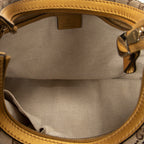 Shoulder Bag Medium Lovely Heart Hobo Yellow Monogrammed Canvas