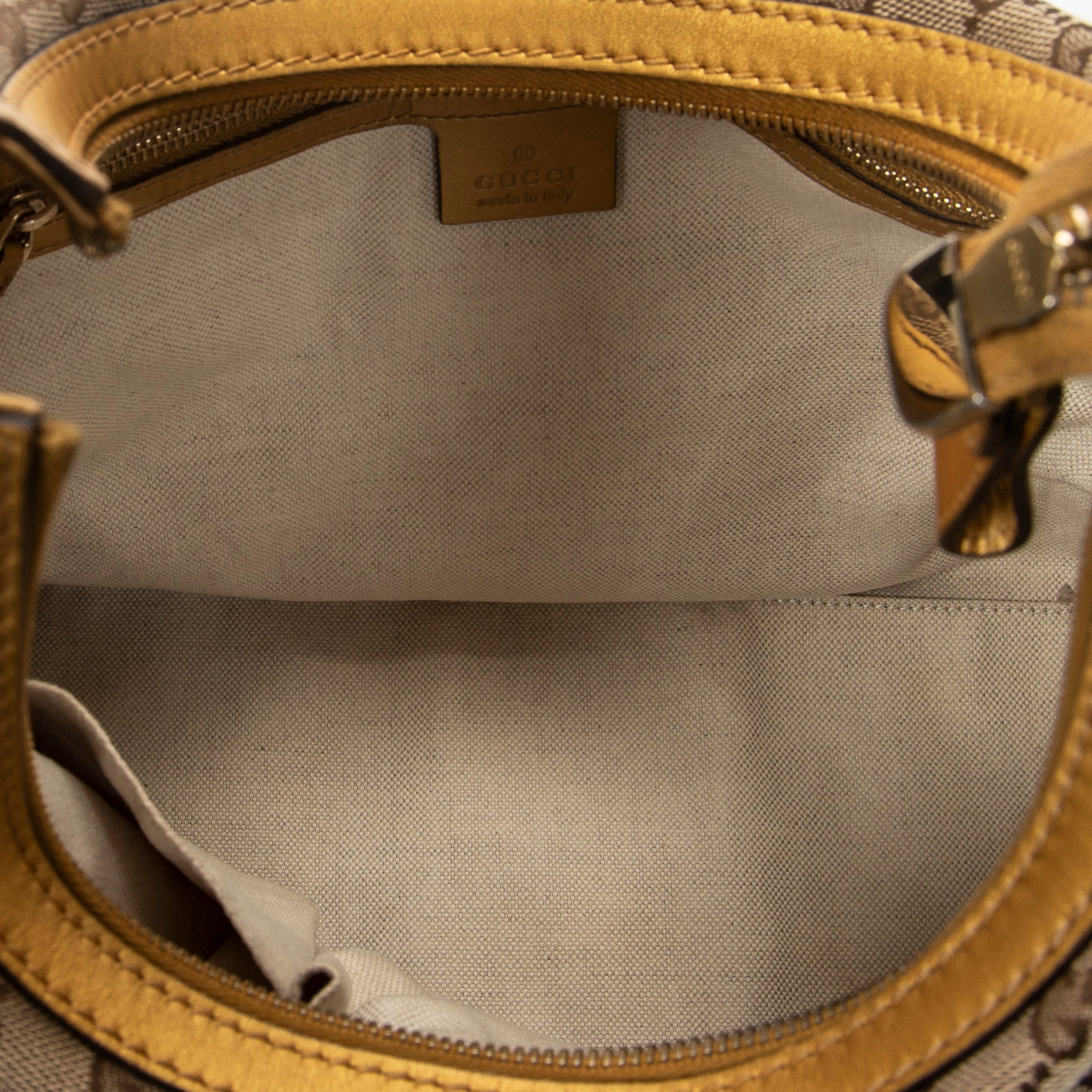 Shoulder Bag Medium Lovely Heart Hobo Yellow Monogrammed Canvas