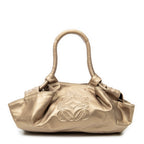 Shoulder Bag Aire Brisa Hobo Gold Calfskin Leather