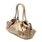 Shoulder Bag Aire Brisa Hobo Gold Calfskin Leather