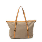 Shoulder Bag Jacquard Shopping Tote Beige Jacquard Canvas