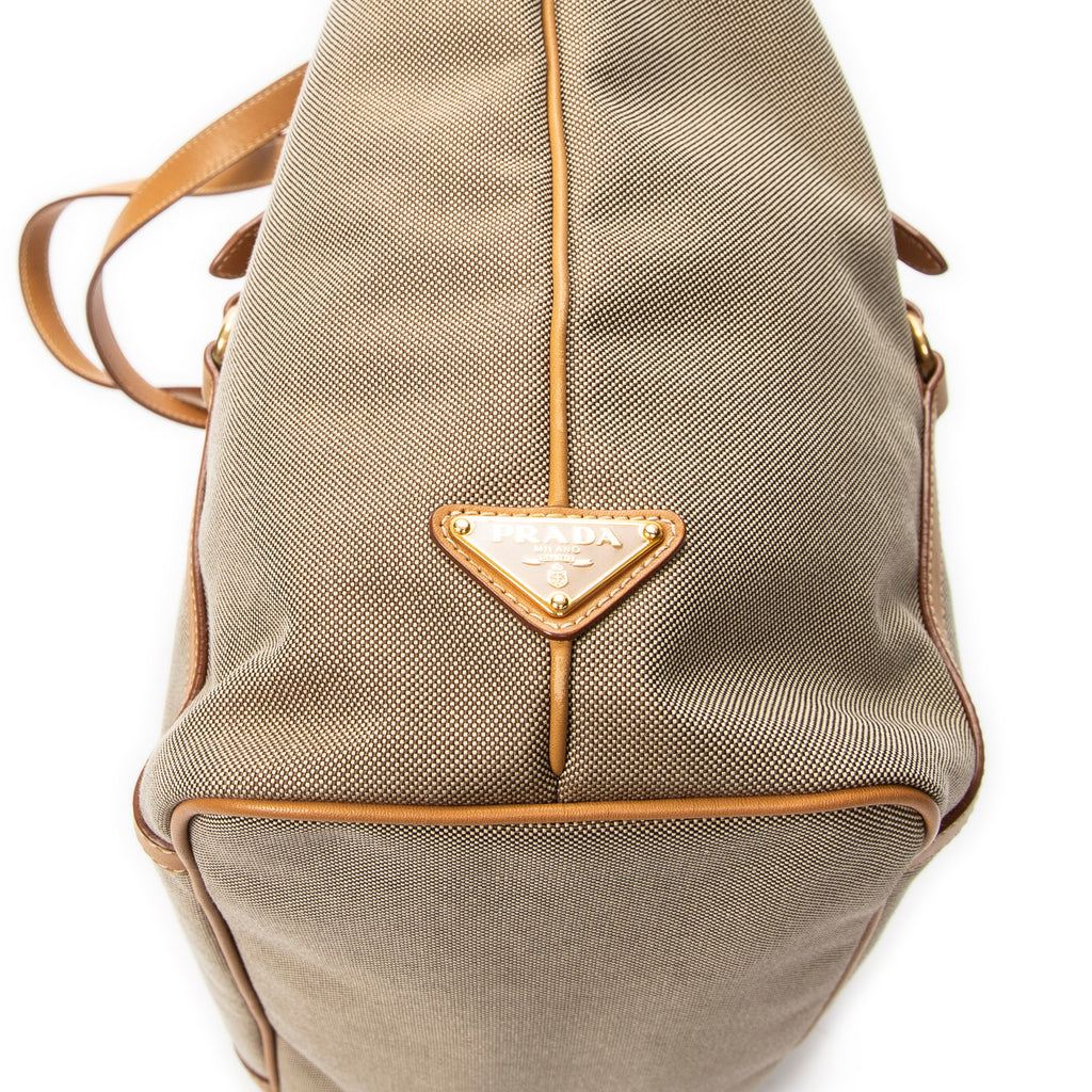 Shoulder Bag Jacquard Shopping Tote Beige Jacquard Canvas