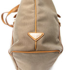 Shoulder Bag Jacquard Shopping Tote Beige Jacquard Canvas