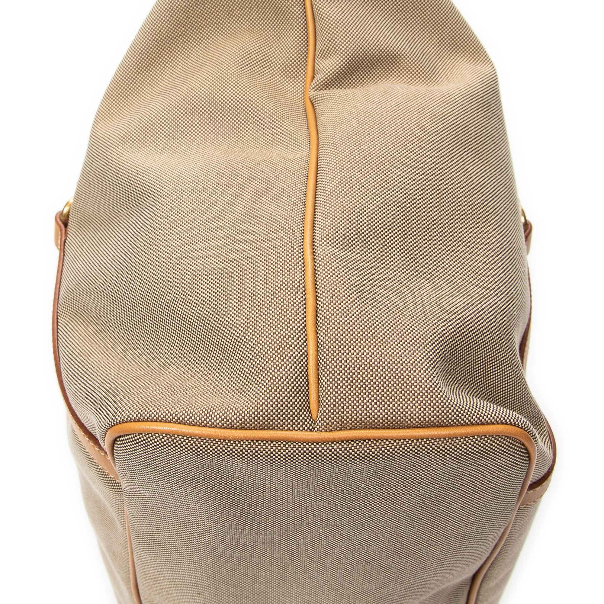 Shoulder Bag Jacquard Shopping Tote Beige Jacquard Canvas