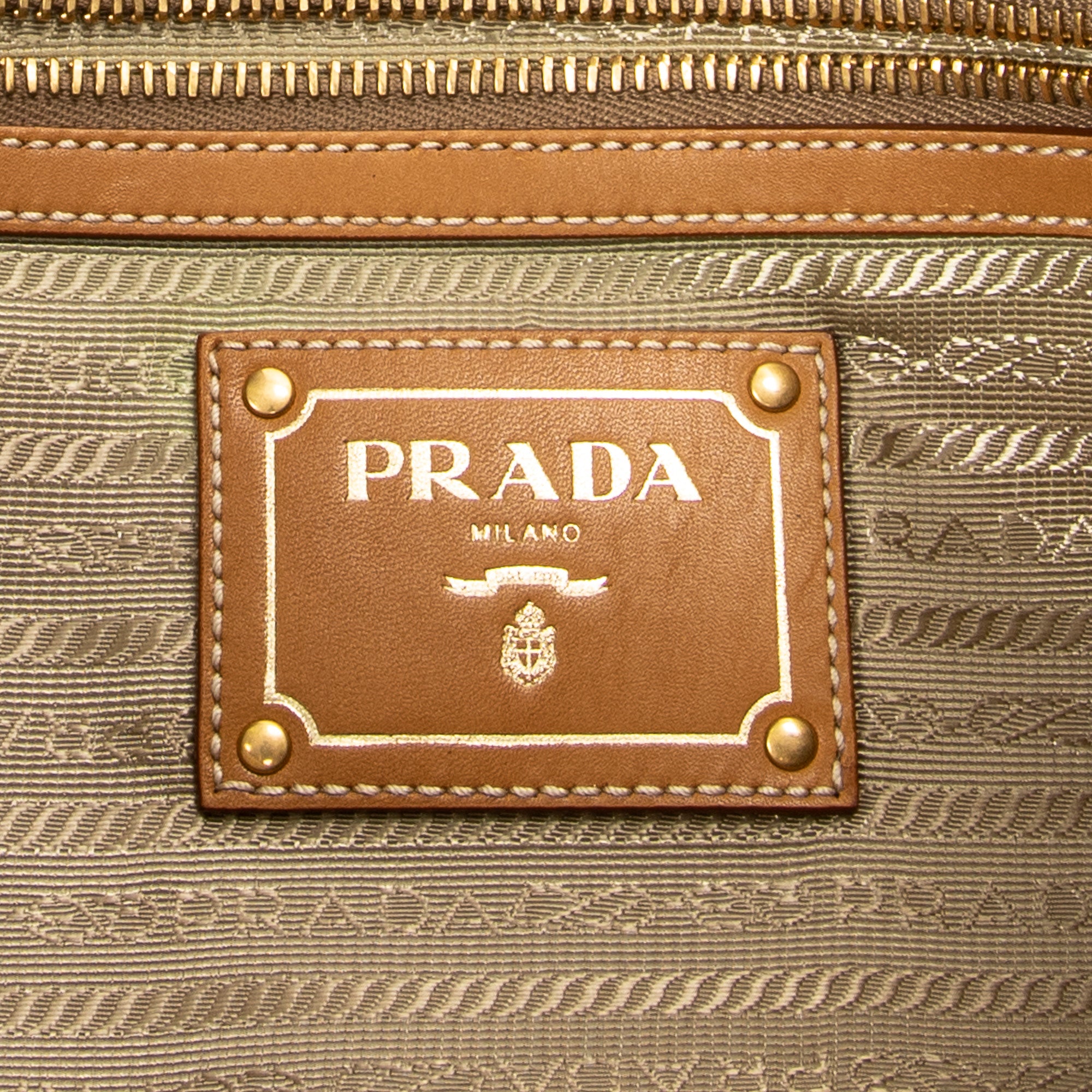 Shoulder Bag Jacquard Shopping Tote Beige Jacquard Canvas