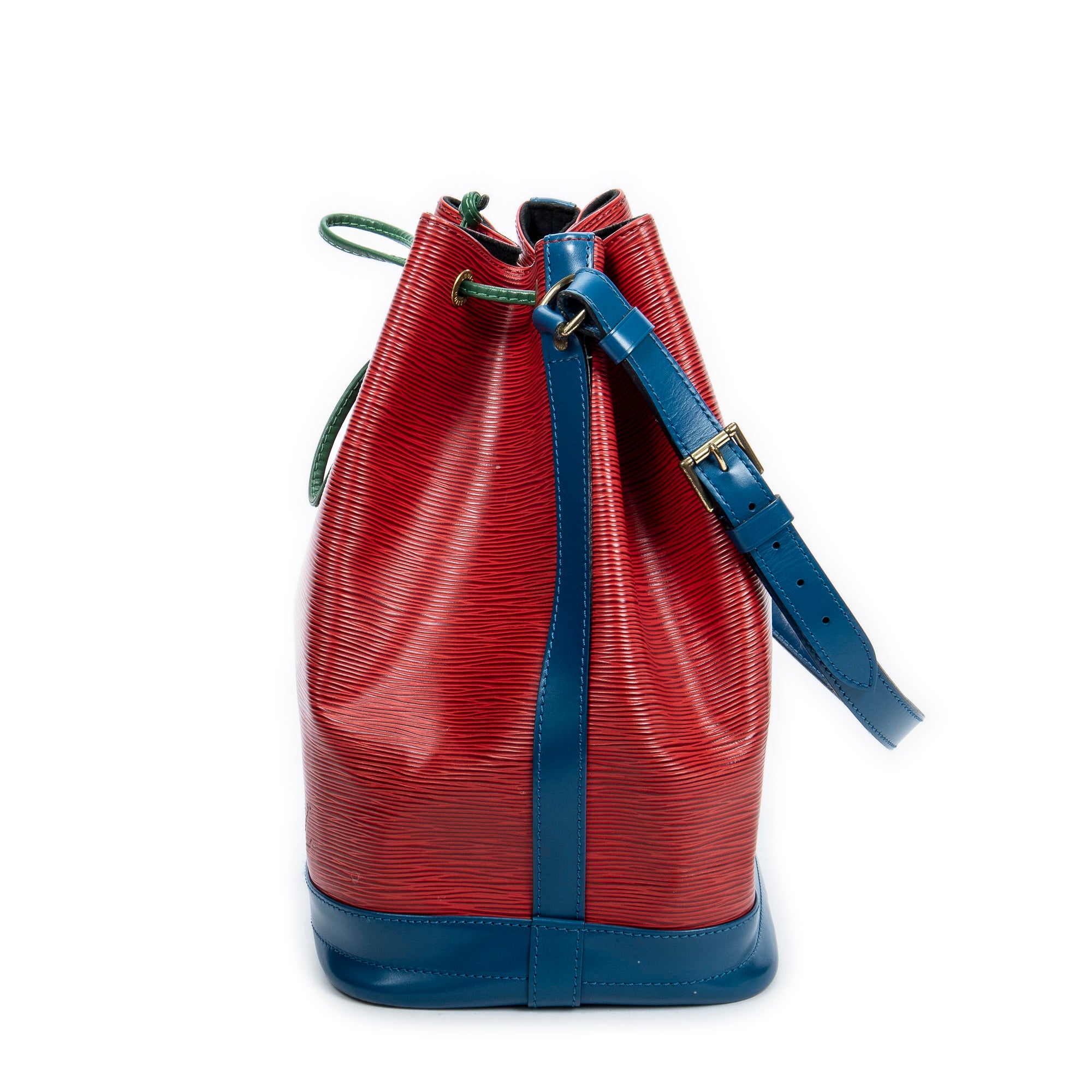 Shoulder Bag Noe Tricolor GM Red Epi