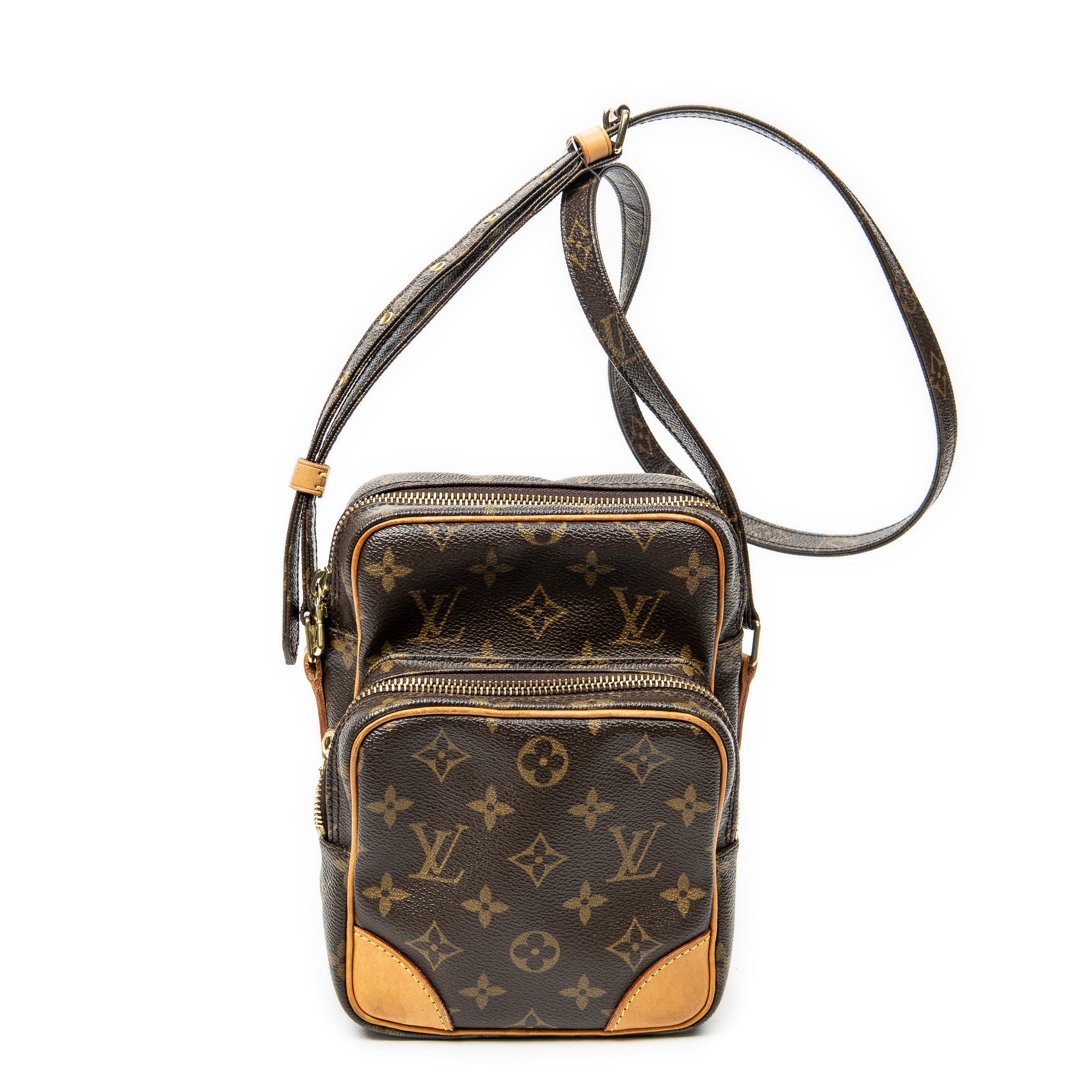 Shoulder Bag Amazone PM Brown Monogram Canvas