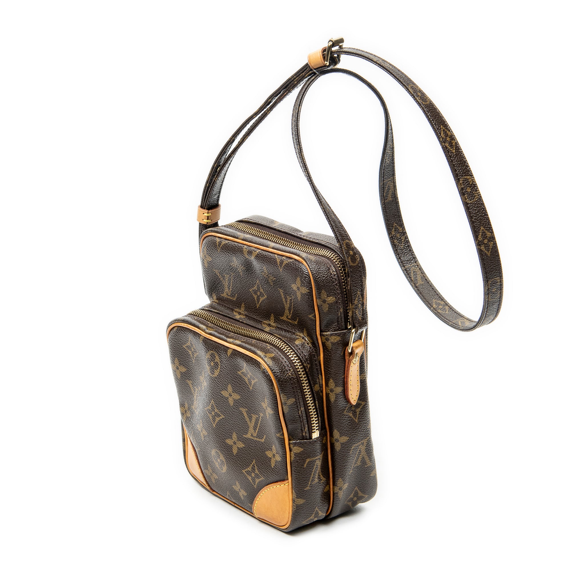Shoulder Bag Amazone PM Brown Monogram Canvas